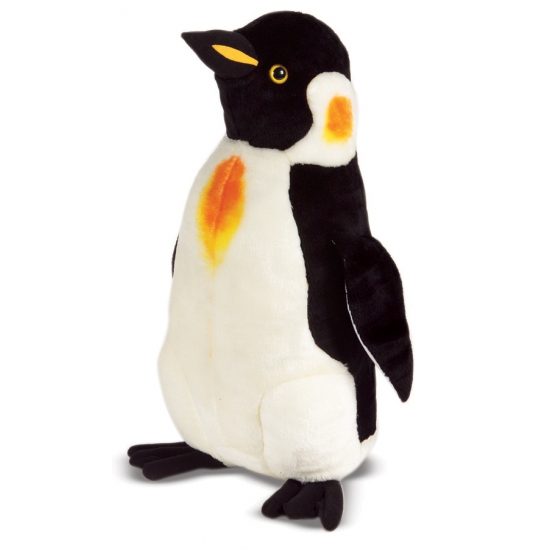 Merkloos Grote pluche pinguin knuffel 60 cm -