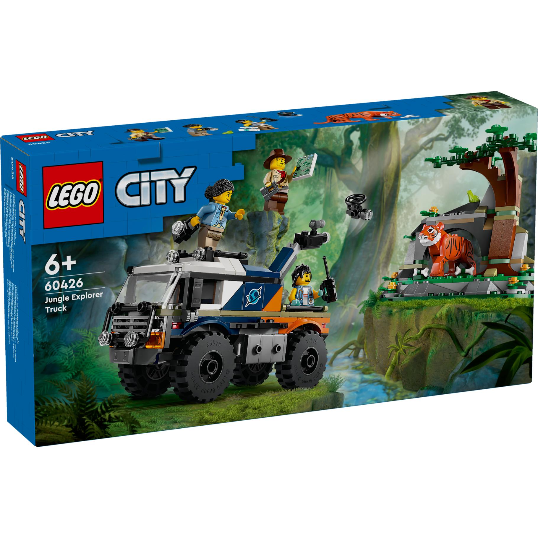 Lego 60426 City Dschungelforscher-Truck, Konstruktionsspielzeug