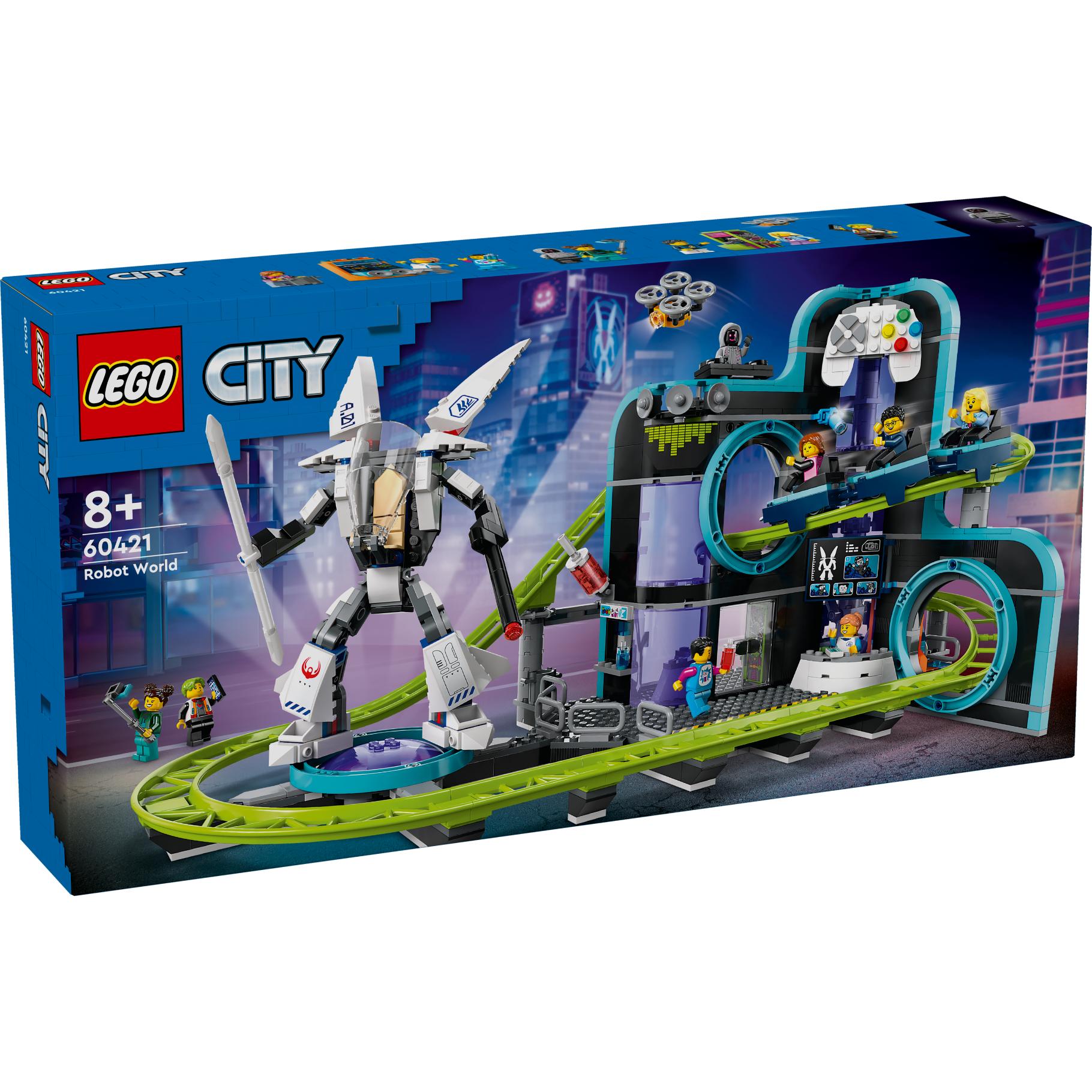Top1Toys LEGO 60421 My City Achtbaan In Robotwereld