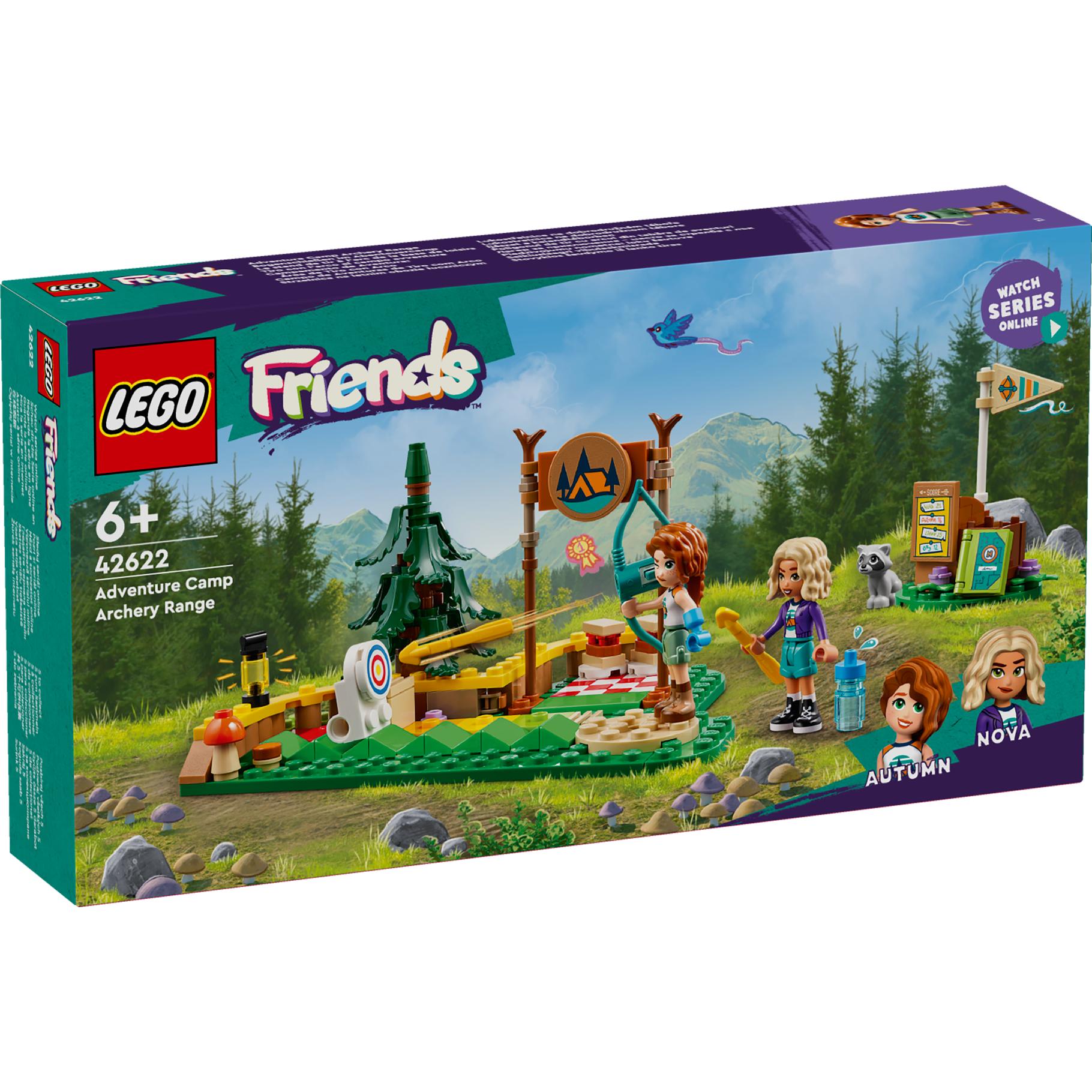 Lego 42622 Friends Bogenschießen im Abenteuercamp, Konstruktionsspielzeug