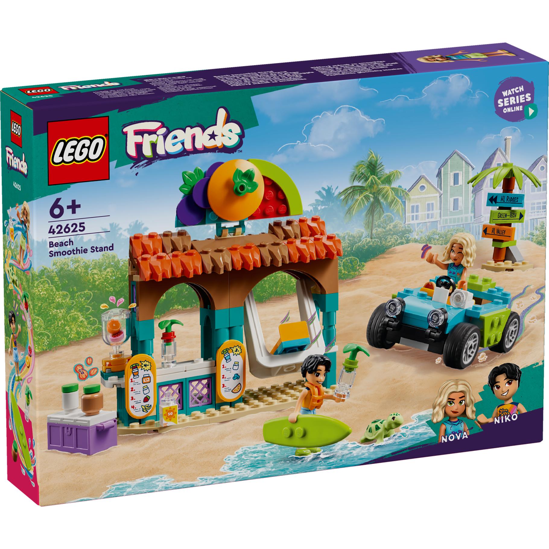 Lego 42625 Friends Smoothie-Stand am Strand, Konstruktionsspielzeug