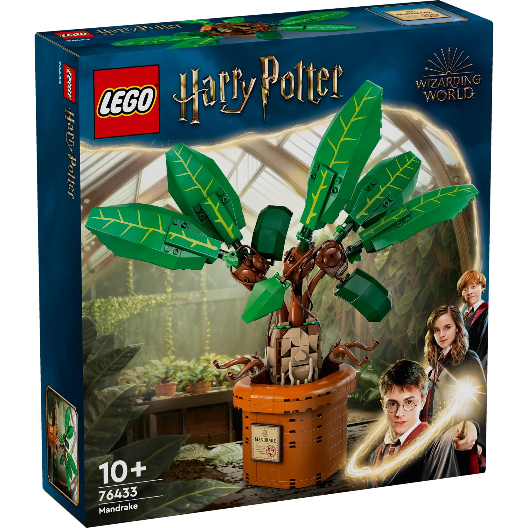 Lego 76433 Harry Potter Zaubertrankpflanze: Alraune, Konstruktionsspielzeug