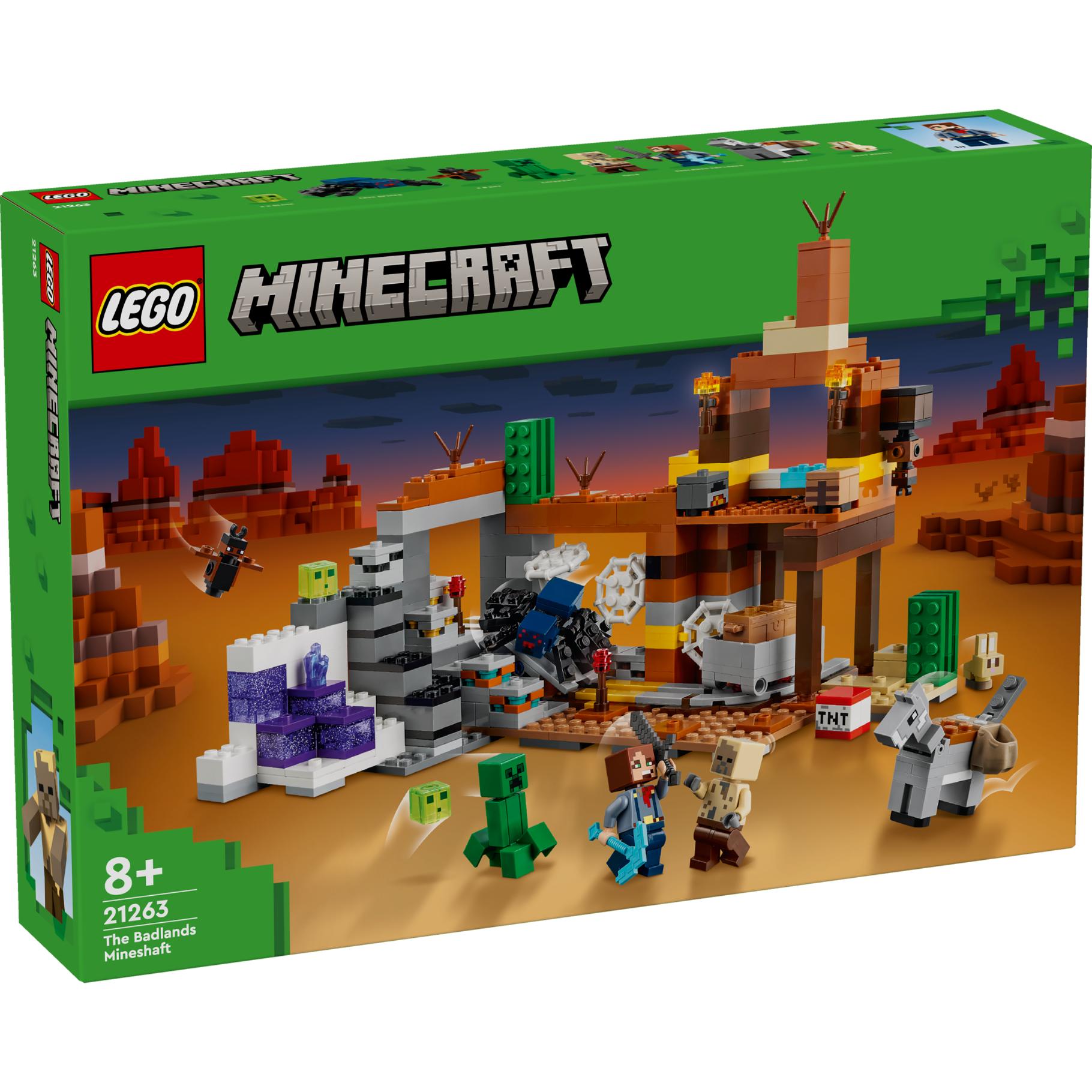 Lego 21263 Minecraft Die Mine in den Badlands, Konstruktionsspielzeug