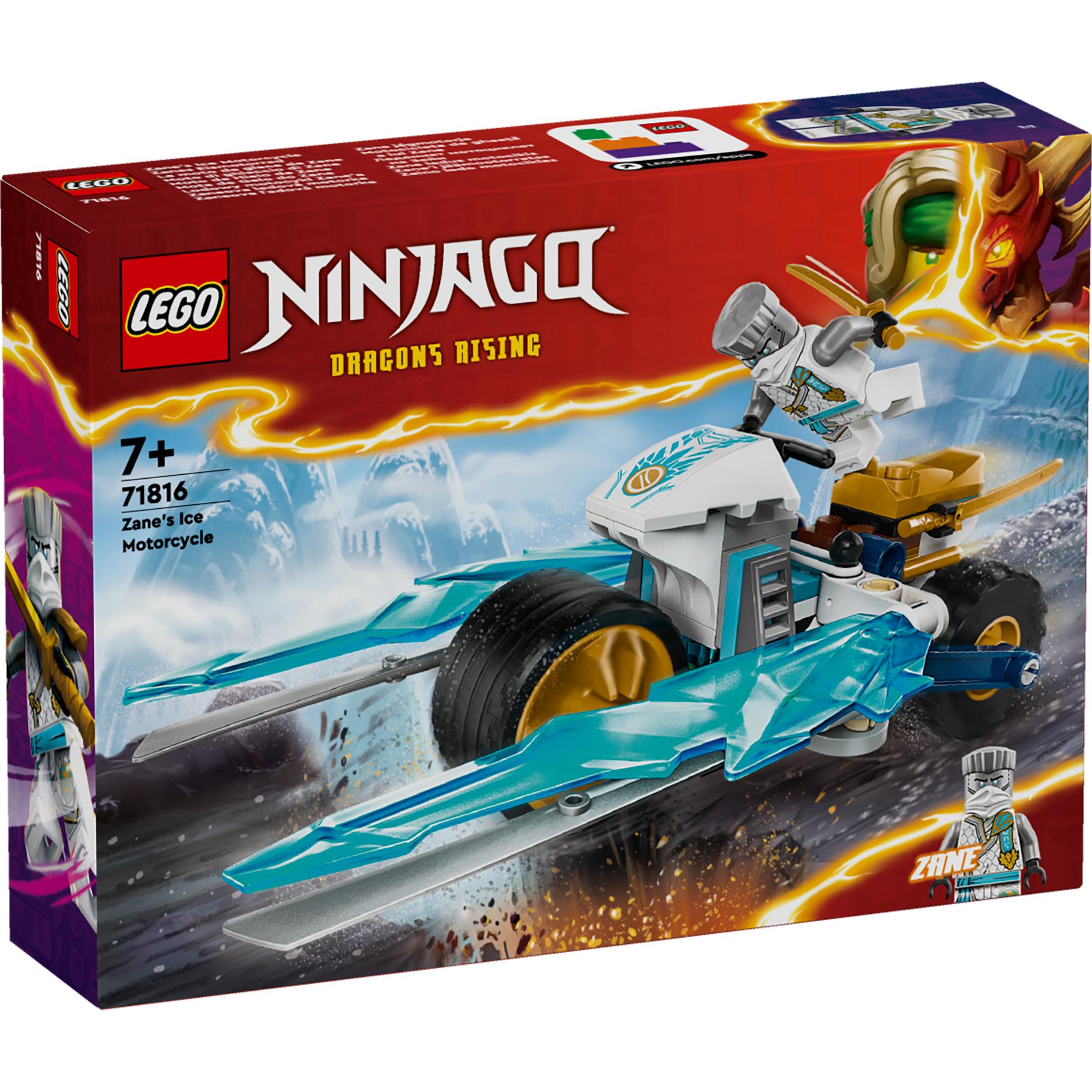 Lego 71816 Ninjago Zanes Eismotorrad, Konstruktionsspielzeug