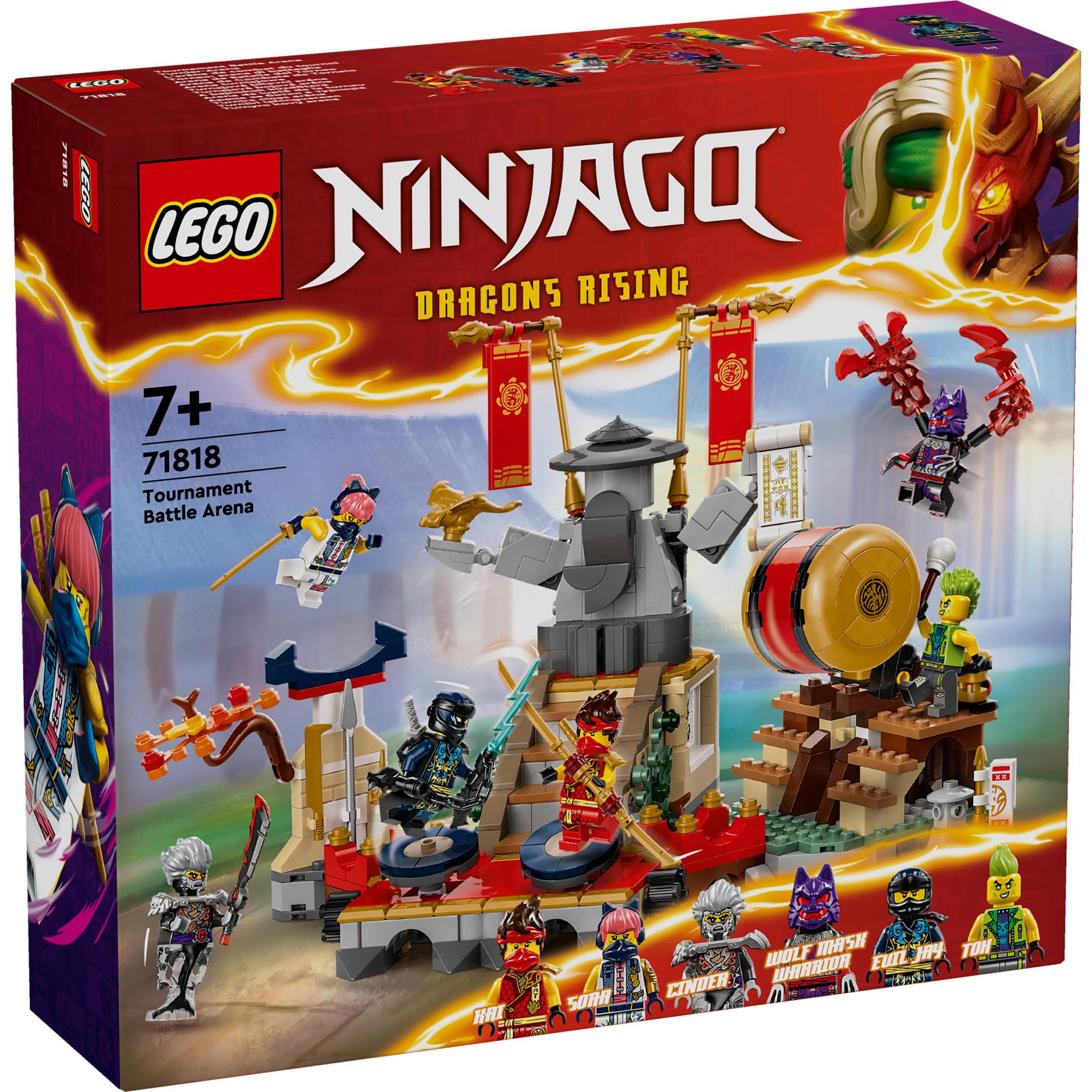 Lego 71818 Ninjago Turnier-Arena, Konstruktionsspielzeug