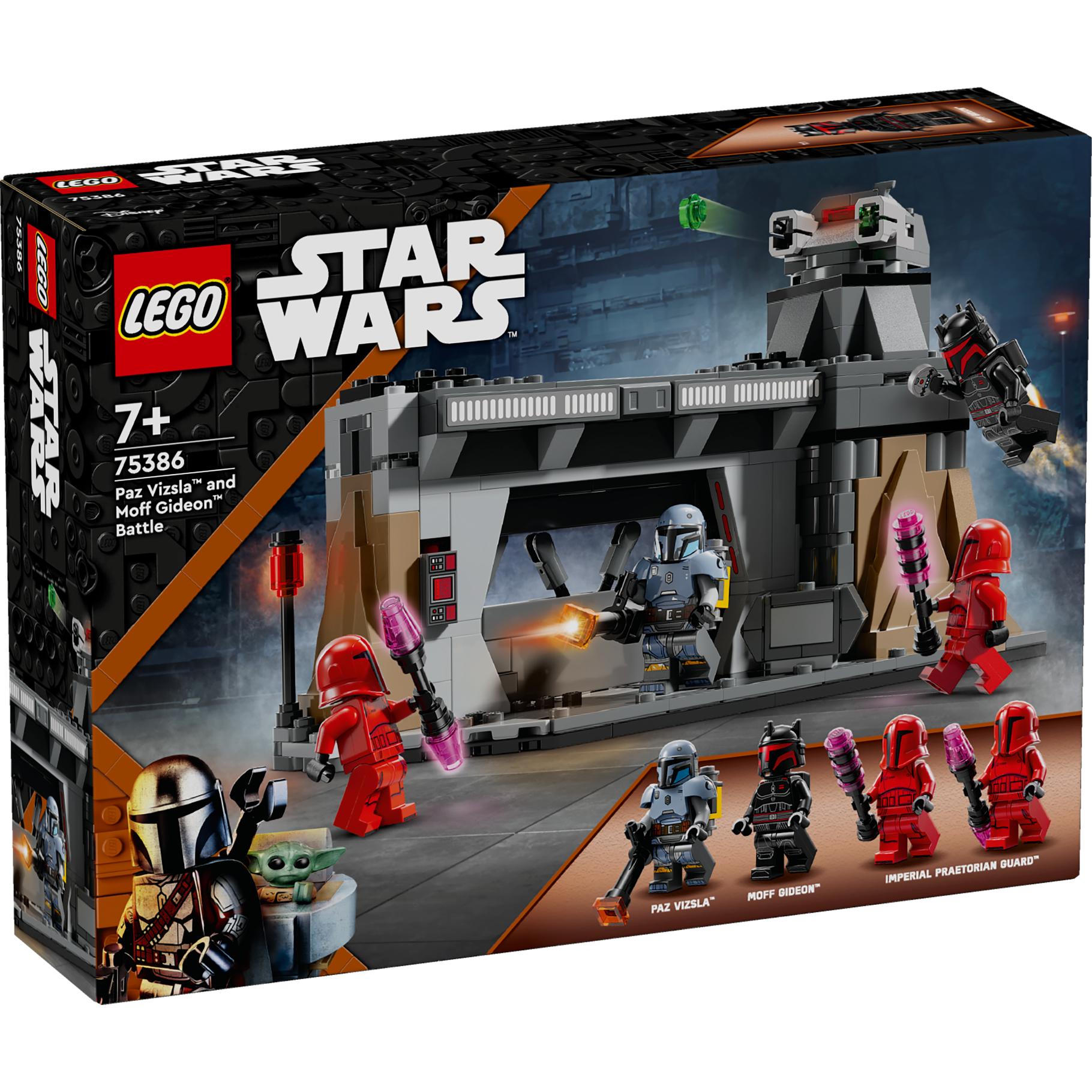 LEGO Star Wars 75386 Duell zwischen Paz Vizsla und Moff Gideon