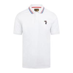 Sportus.nl Cruyff - Kroatië Dos Rayas Poloshirt - Wit