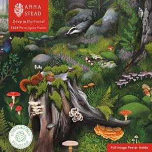 Flame Tree Studio Adult Sustainable Jigsaw Puzzle Anna Stead: Deep In The Forest -   (ISBN: 9781804178652)