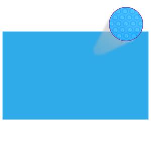 VidaXL Zwembadhoes rechthoekig 1000x600 cm PE blauw
