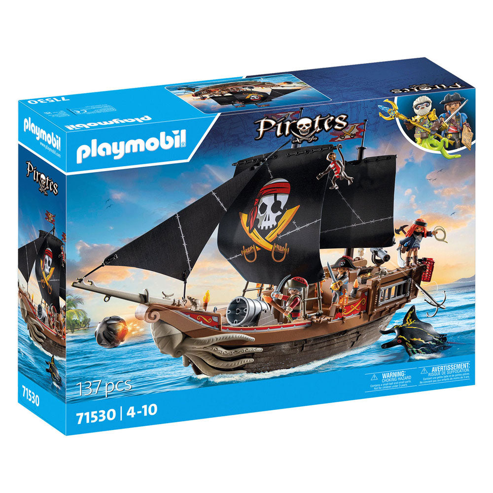 PLAYMOBIL Pirates Groot Piratenschip 71530