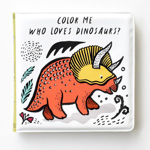 Wee Gallery Badboekje Color Me Dinosaurs - 