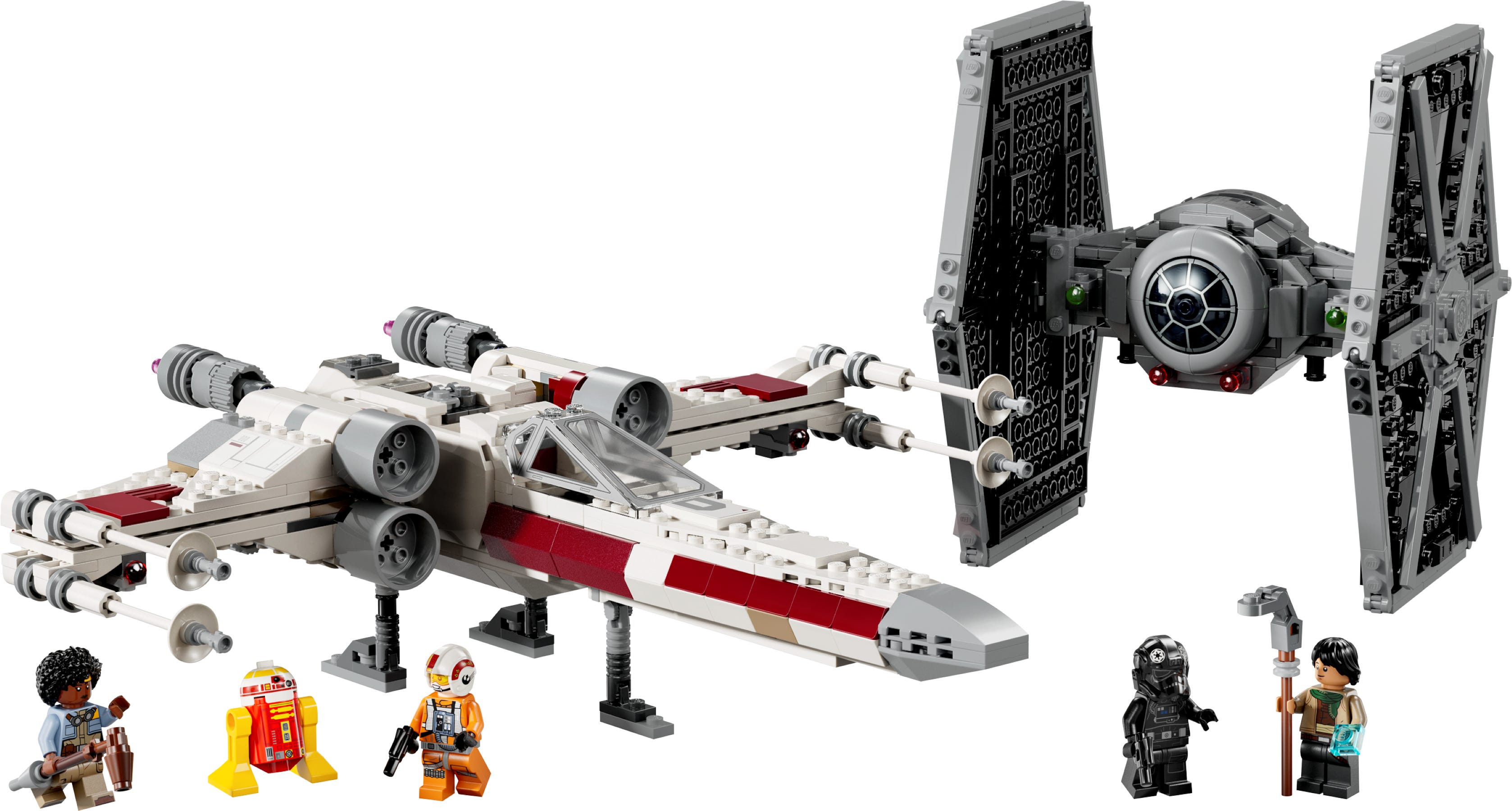 LEGO TIE Fighter en X-wing combi