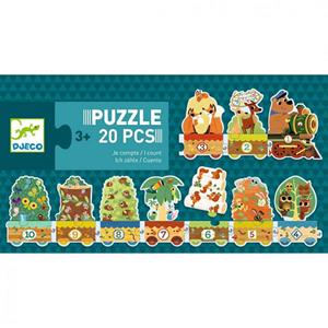 Djeco puzzel trio ik tel +3jr