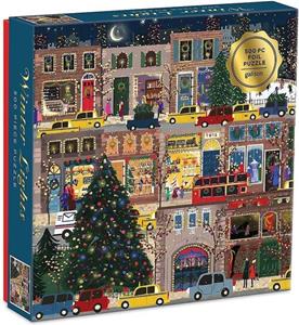 Galison Winter Lights Foil Puzzle (500 Piece) -   (ISBN: 9780735362147)