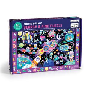 Mudpuppy Cosmic Dreams 64 Piece Search & Find Puzzle -   (ISBN: 9780735382336)