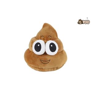 Merkloos Poo Pluche Poep 18cm