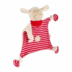 Sigikid snuffeldoek schaap roze gestreept Classic