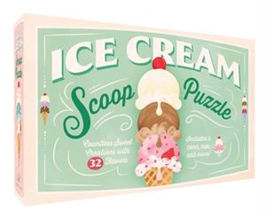 Chronicle Books Ice Cream Scoop Puzzle -   (ISBN: 9781452155913)