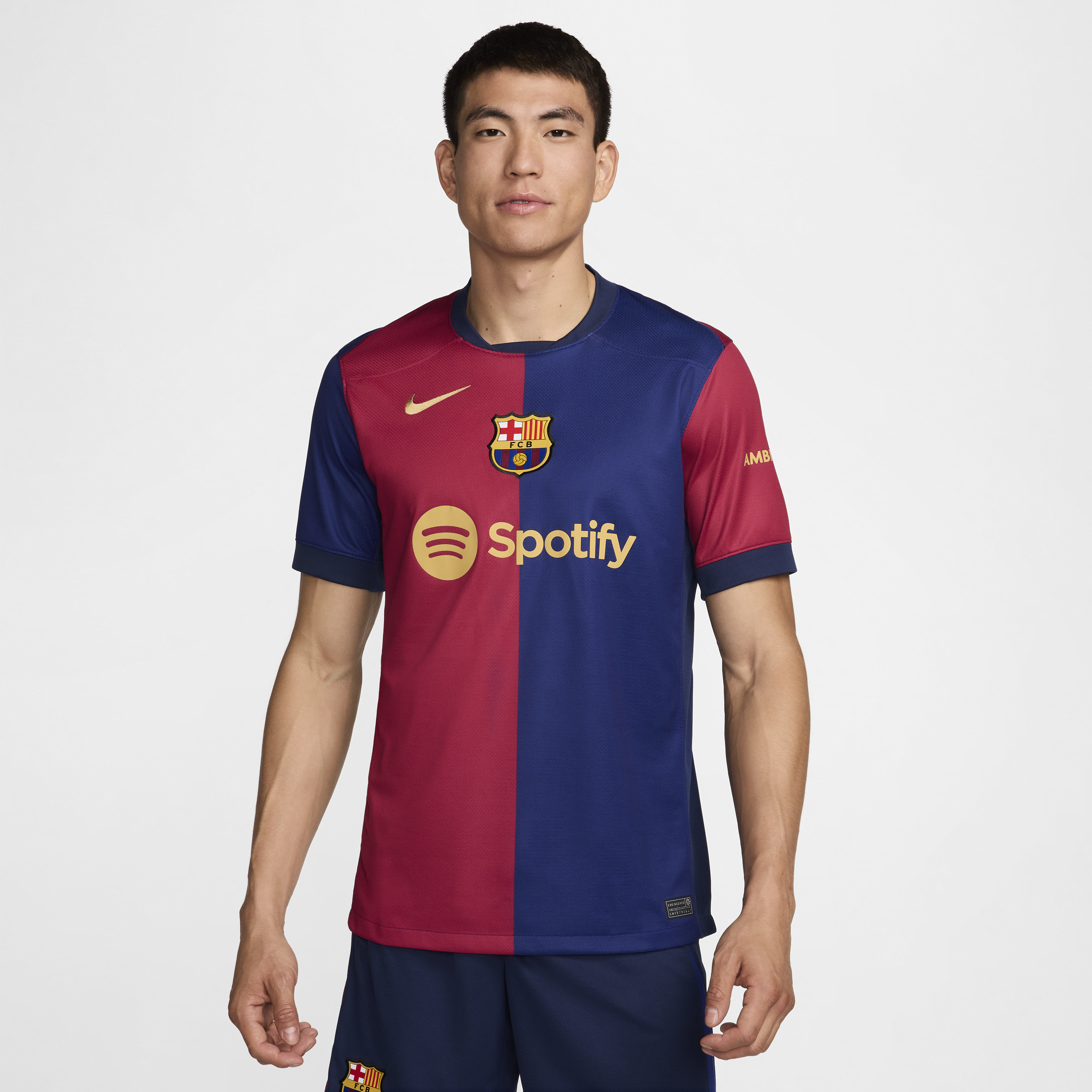 Nike FC Barcelona 2024/25 Stadium Thuis  Dri-FIT replicavoetbalshirt voor heren - Blauw