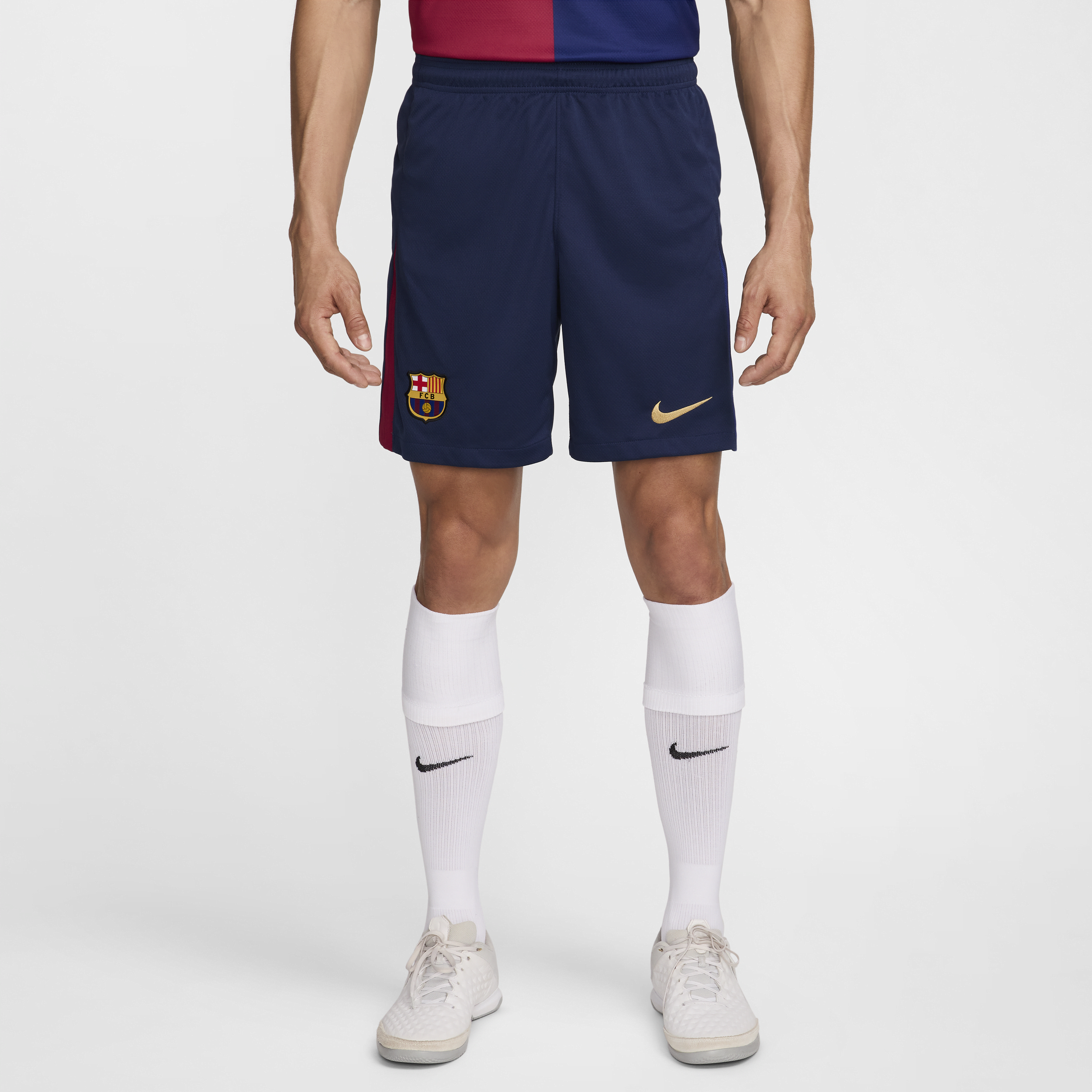 Nike FC Barcelona 2024/25 Stadium Thuis  Dri-FIT replicavoetbalshorts voor heren - Blauw
