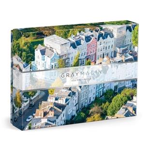 Galison Gray Malin 1000 Piece Puzzle Notting Hill -   (ISBN: 9780735380578)