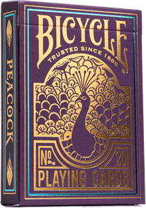 Bicycle Pokerkaarten - Purple Peacock