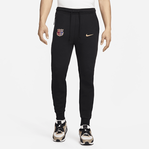 Nike FC Barcelona Tech Fleece  voetbaljoggingbroek voor heren - Zwart