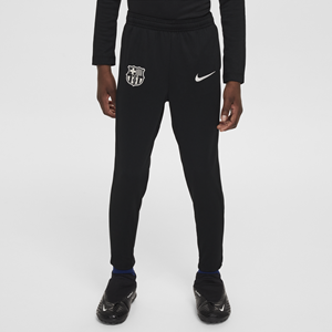 Nike FC Barcelona Academy Pro  Dri-FIT knit voetbalbroek voor kleuters - Zwart