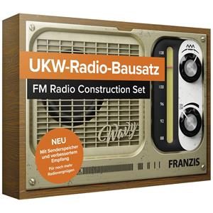 Franzis Verlag UKW-Radio zum Stecken VHF (FM) Retro-radio Vanaf 14 jaar