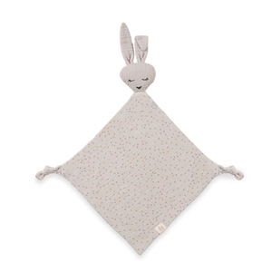 Hauck Knuffeldoekje Cuddle N Play Rabbit Beige Stippen