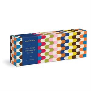 Galison Jonathan Adler Bargello 1000 Piece Panoramic Puzzle -   (ISBN: 9780735374805)