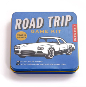 Kikkerland Road Trip Game Kit - Reisspel