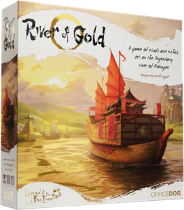 Office Dog River of Gold - Legend of the Fiver Rings Board Game