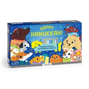 Mudpuppy Happy Hanukkah! Countdown Puzzle Set -   (ISBN: 9780735382442)