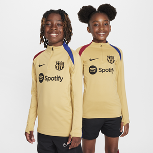 Nike FC Barcelona Strike  Dri-FIT voetbaltrainingstop voor kids - Bruin