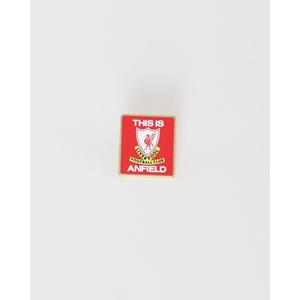 Liverpool Metal Badge This Is Anfield - Rood