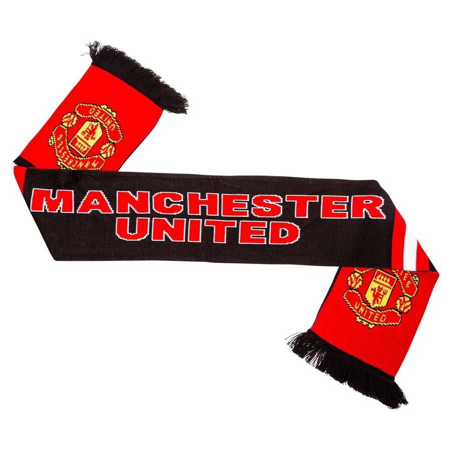 Taylors Merchandise Manchester United Sjaal - Rood/Zwart