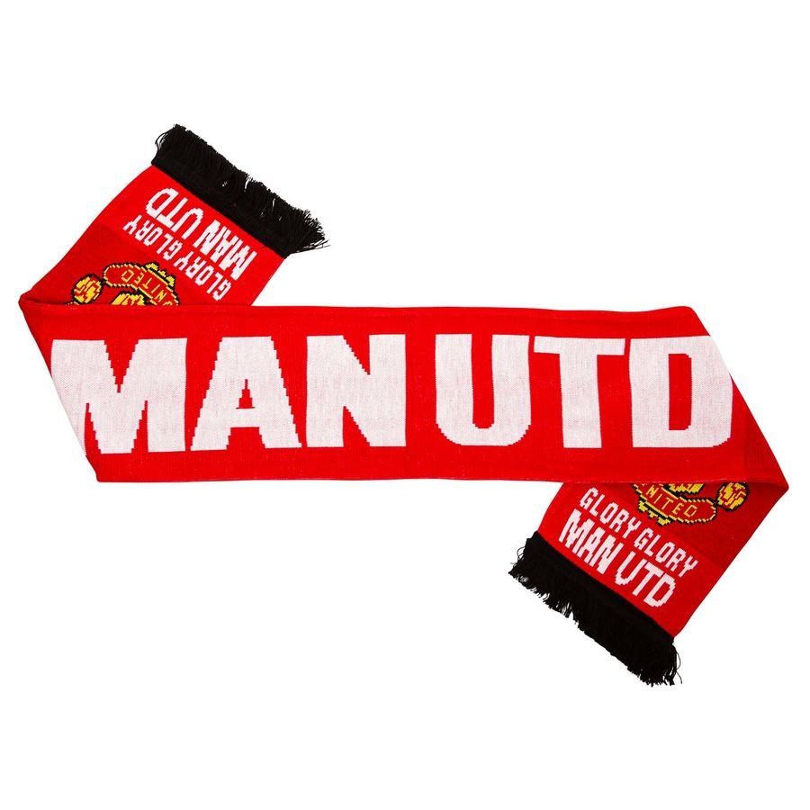 Taylors Merchandise Manchester United Sjaal Glory Glory - Rood/Zwart