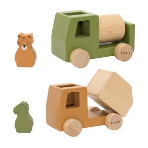 Trixie Wooden Animal Trucks 4pcs.