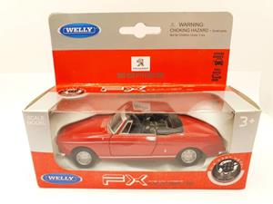 Brinic Modelcars Welly Peugeot 404 Cabriolet