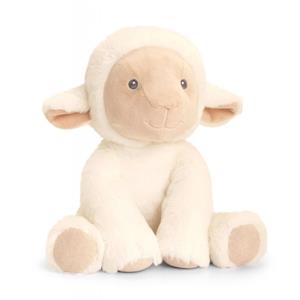 Keel Toys pluche schaap/lammetje - 25 cm - zachte baby/peuter knuffels -