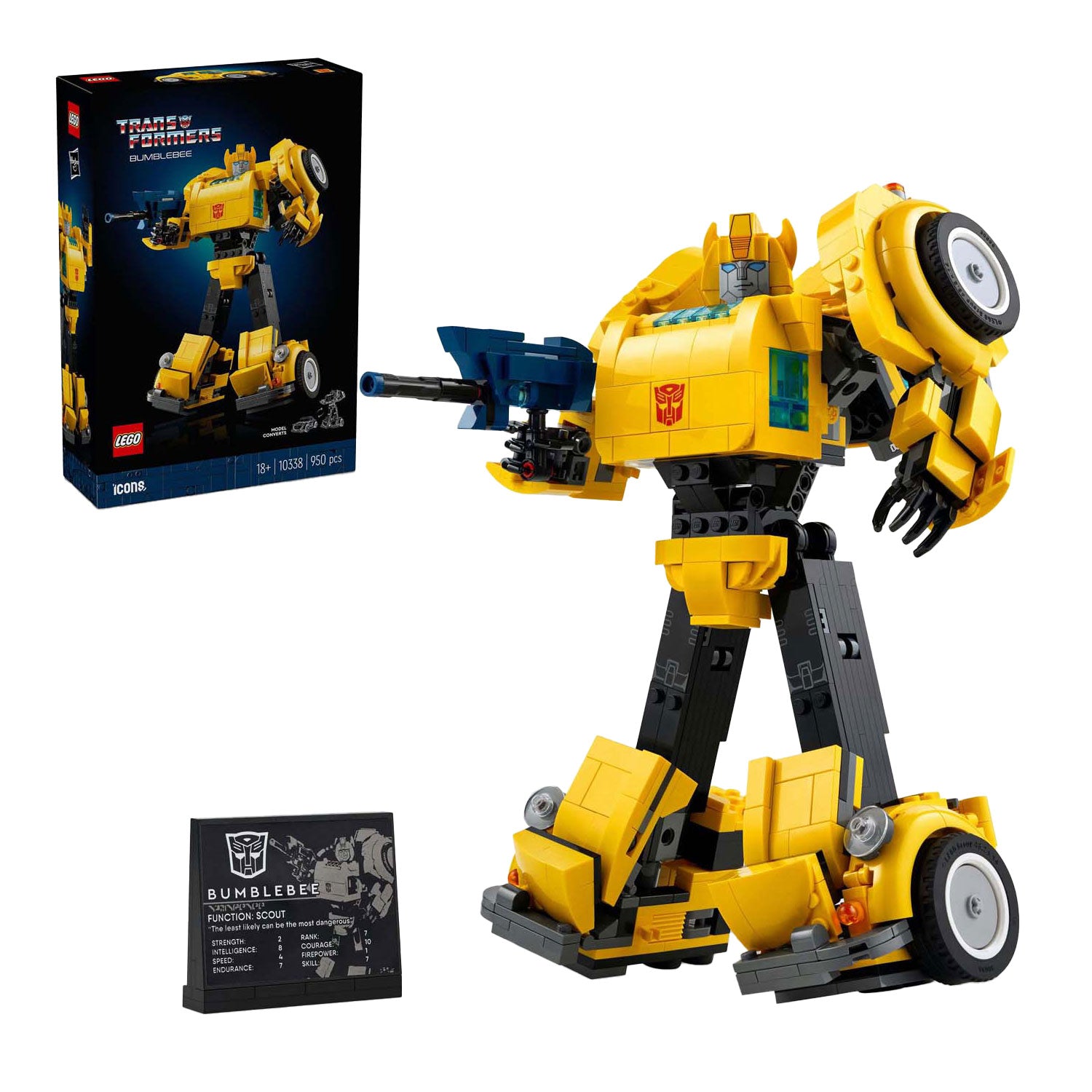 LEGO Konstruktionsspielzeug Icons Bumblebee