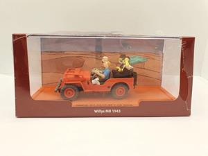 Brinic Modelcars Atlas Jeep Willys MB 1943 Kuifje