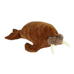 Ravensden Walrus pluche knuffeldier - cm - bruin - extra groot -