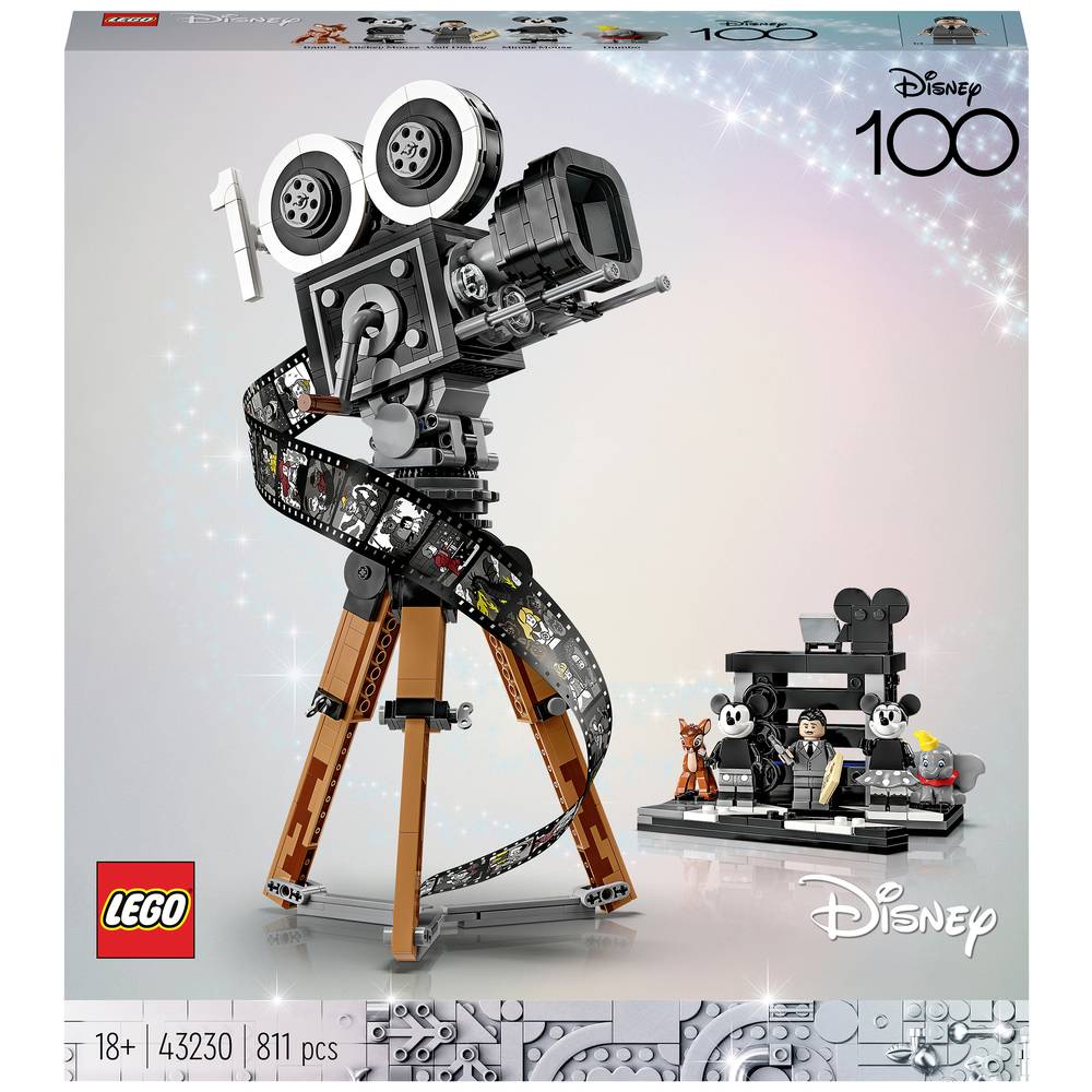 LEGO Disney 43230 Camera - hommage aan Walt Disney