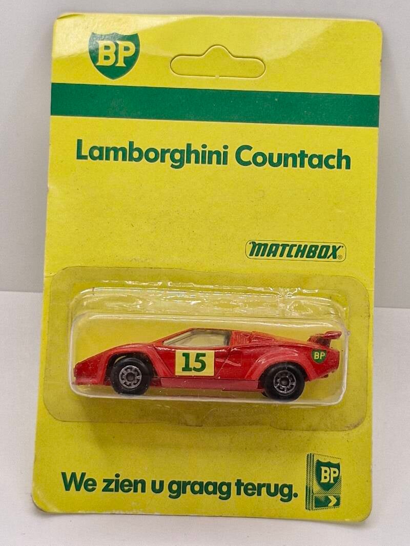 Brinic Modelcars Matchbox Lamborghini Countach LP 500 S (BP Promo)