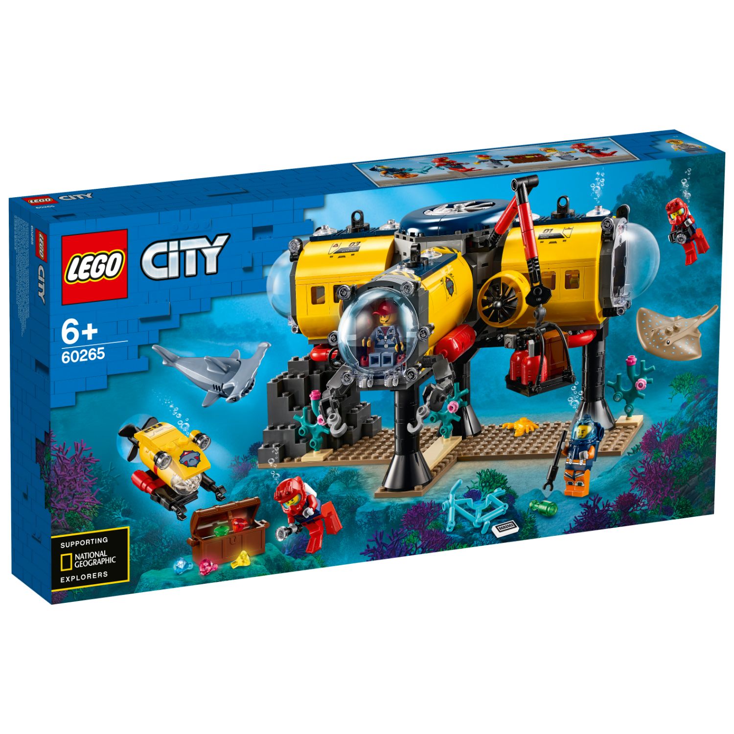 Lego City 60265 Oceaan Onderzoeksbasis