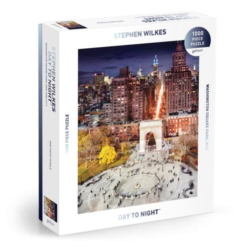 Galison Stephen Wilkes Day To Nightâ¢ Washington Square Park 1000 Piece Puzzle -   (ISBN: 9780735383050)