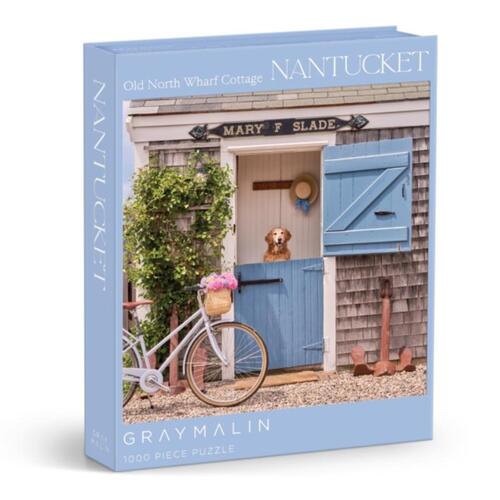 Galison Gray Malin Nantucket 1000 Piece Book Box Puzzle -   (ISBN: 9780735383821)