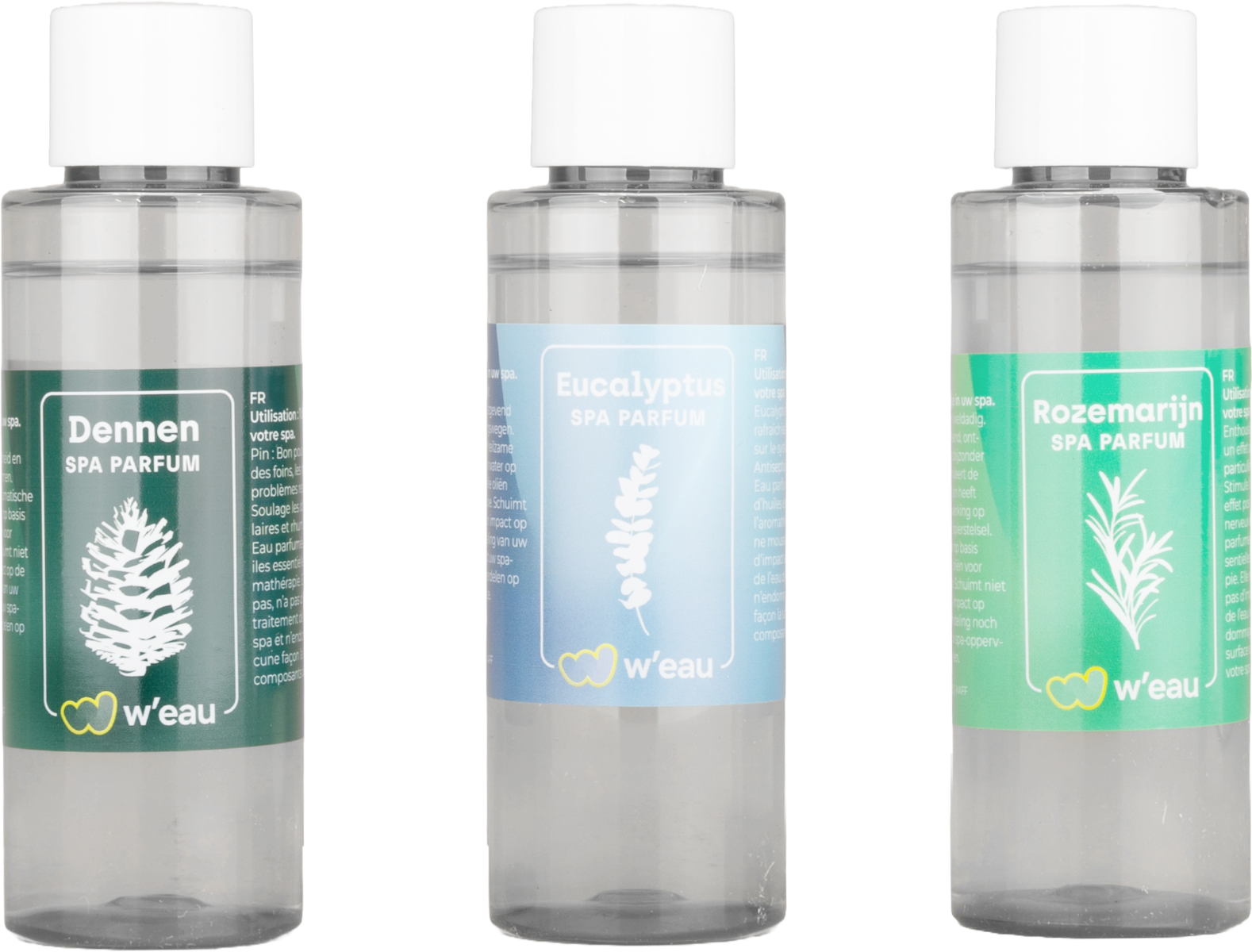 W'eau geurenpakket verfrissing - 3 x 100 ml